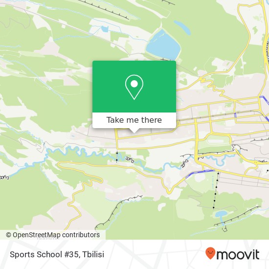 Sports School #35 map