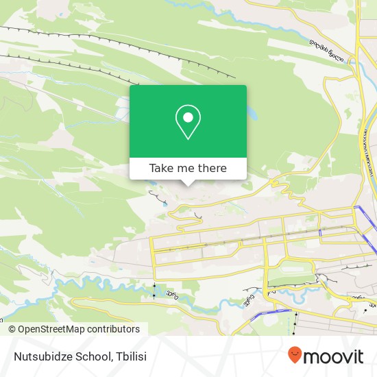 Карта Nutsubidze School