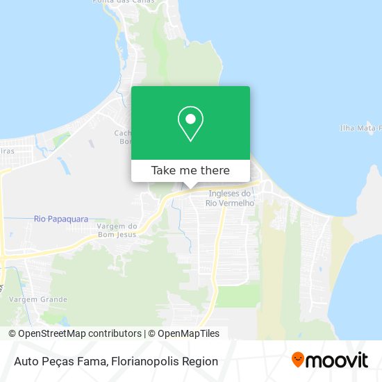 Auto Peças Fama map