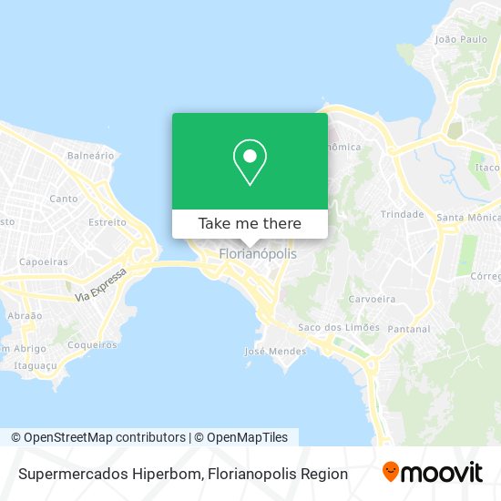 Supermercados Hiperbom map