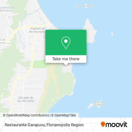 Restaurante Garapuvu map