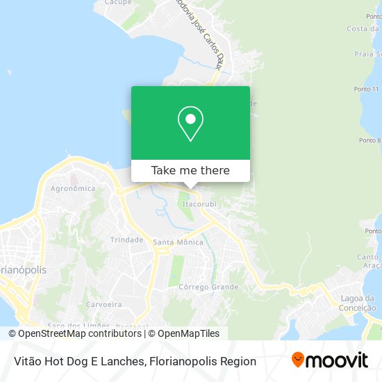 Vitão Hot Dog E Lanches map