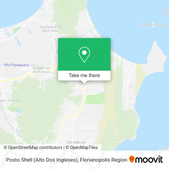 Posto Shell (Alto Dos Ingleses) map