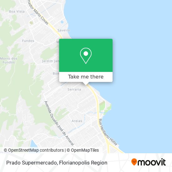 Prado Supermercado map