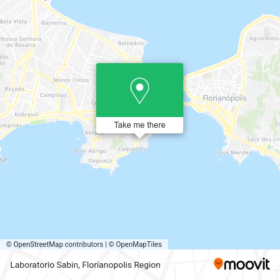 Laboratorio Sabin map