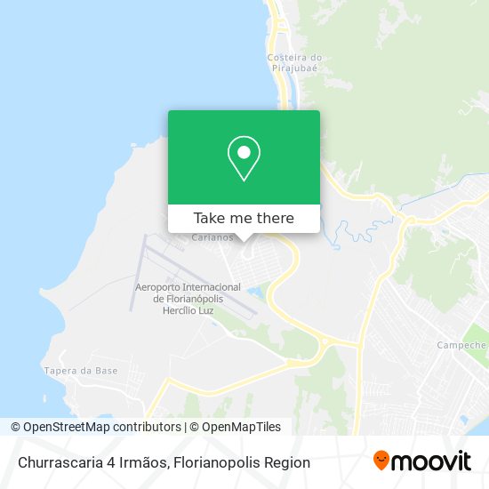 Churrascaria 4 Irmãos map
