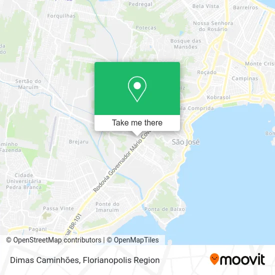 Dimas Caminhões map