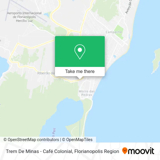 Trem De Minas - Café Colonial map