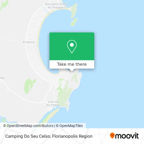 Camping Do Seu Celso map