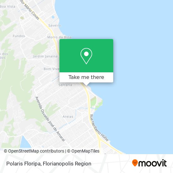 Polaris Floripa map