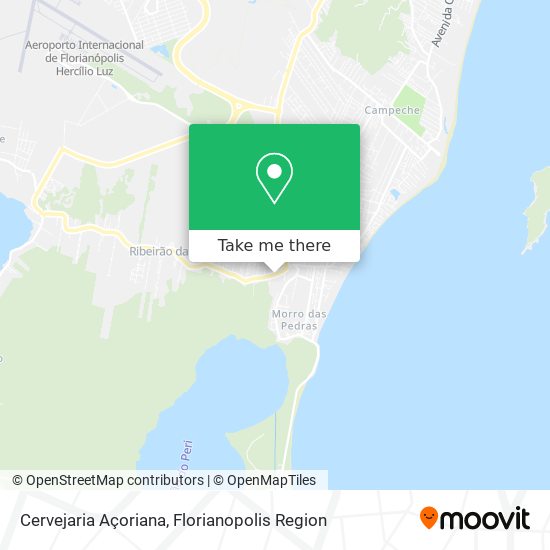 Cervejaria Açoriana map