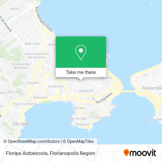 Floripa Autoescola map