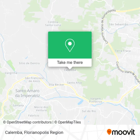 Calemba map