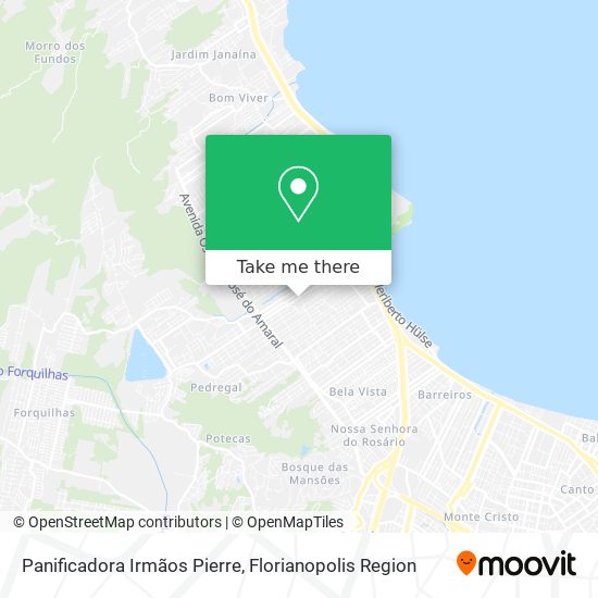 Panificadora Irmãos Pierre map