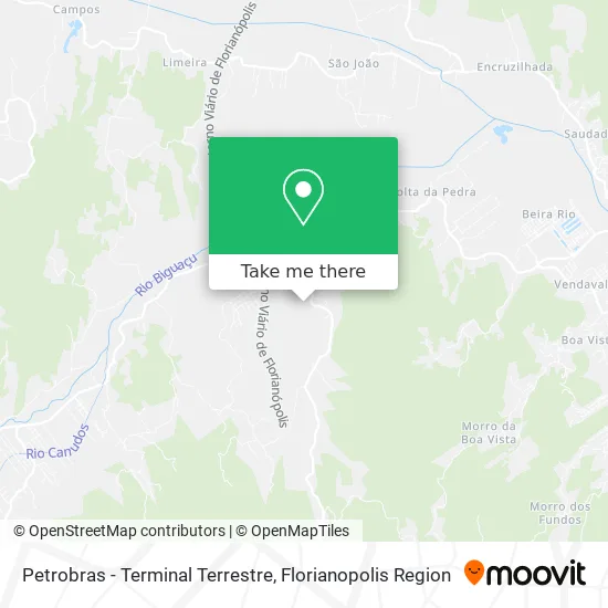 Petrobras - Terminal Terrestre map