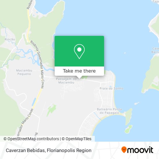 Caverzan Bebidas map
