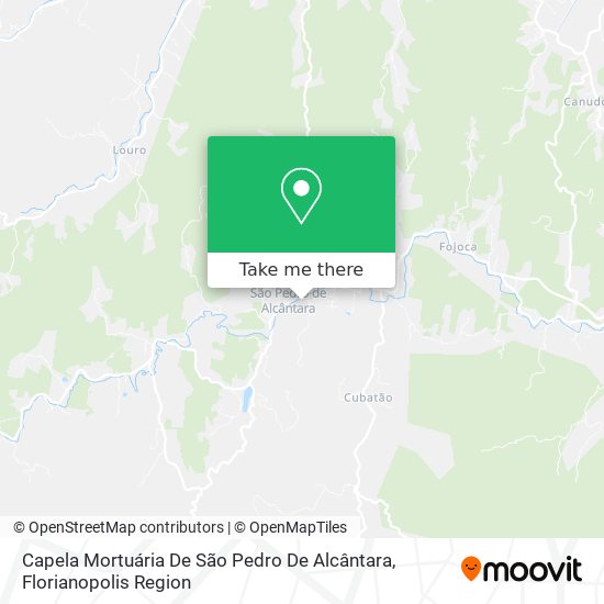 Capela Mortuária De São Pedro De Alcântara map