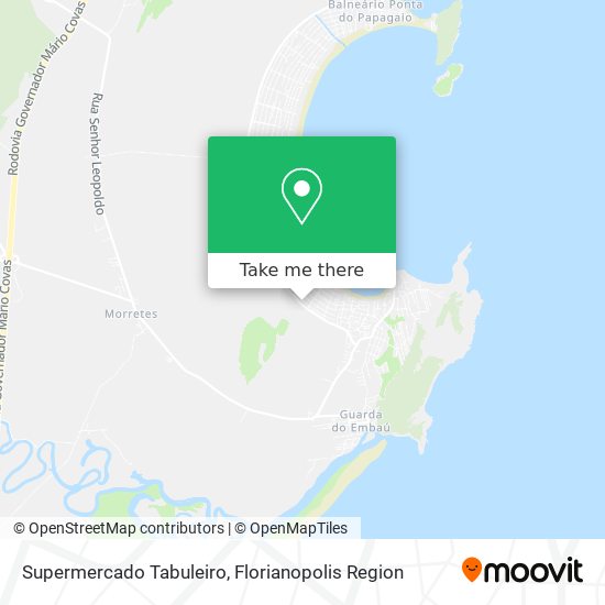 Supermercado Tabuleiro map