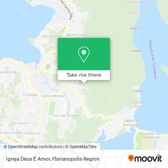 Igreja Deus É Amor map