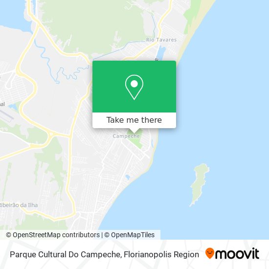 Parque Cultural Do Campeche map