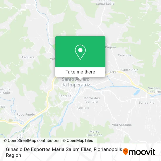Ginásio De Esportes Maria Salum Elias map
