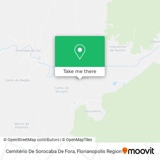 Cemitério De Sorocaba De Fora map