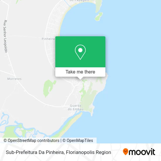 Sub-Prefeitura Da Pinheira map