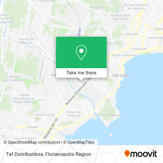 Taf Distribuidora map