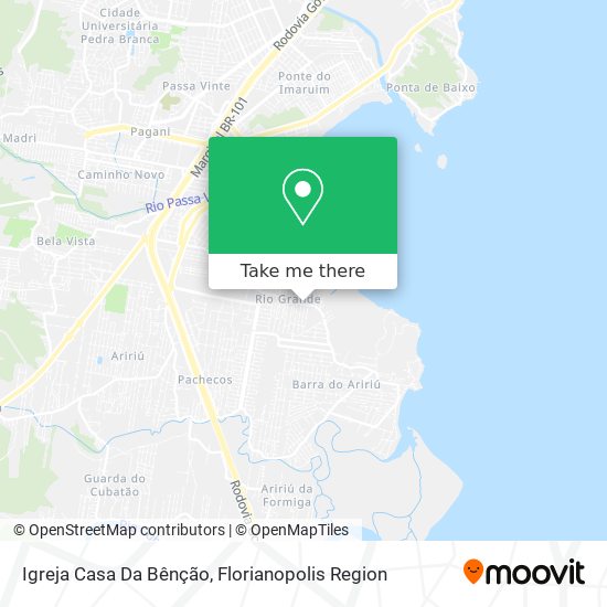 Igreja Casa Da Bênção map