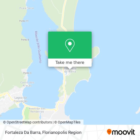 Fortaleza Da Barra map