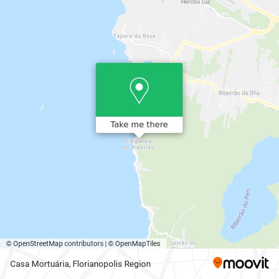 Casa Mortuária map