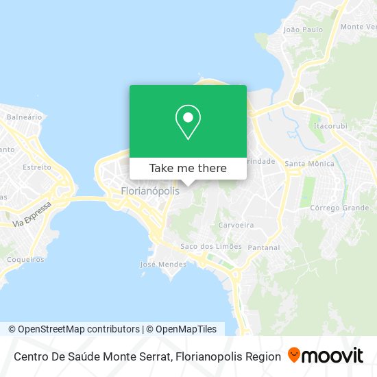 Centro De Saúde Monte Serrat map