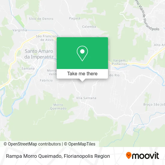 Rampa Morro Queimado map