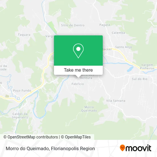 Morro do Queimado map