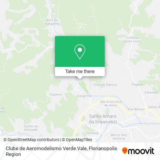 Clube de Aeromodelismo Verde Vale map