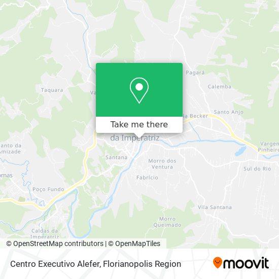 Centro Executivo Alefer map