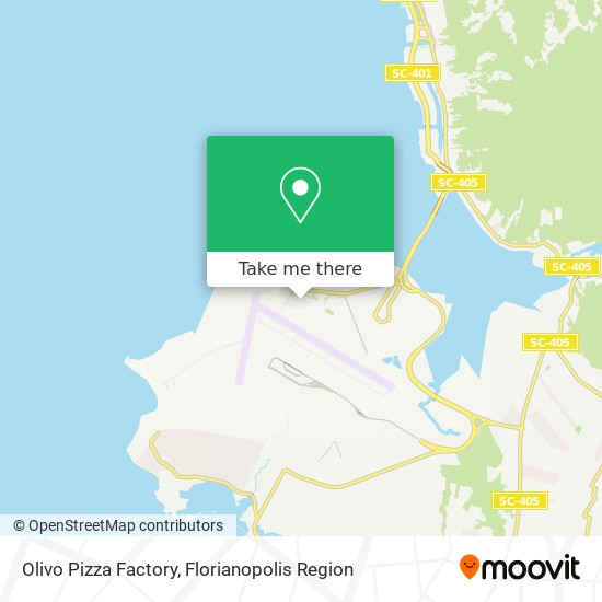 Olivo Pizza Factory map