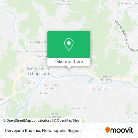 Cervejaria Badenia map