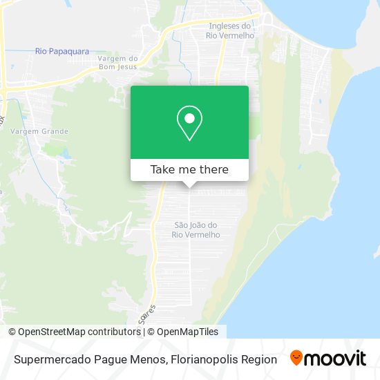 Supermercado Pague Menos map