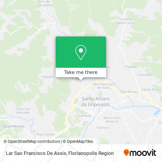 Lar Sao Francisco De Assis map