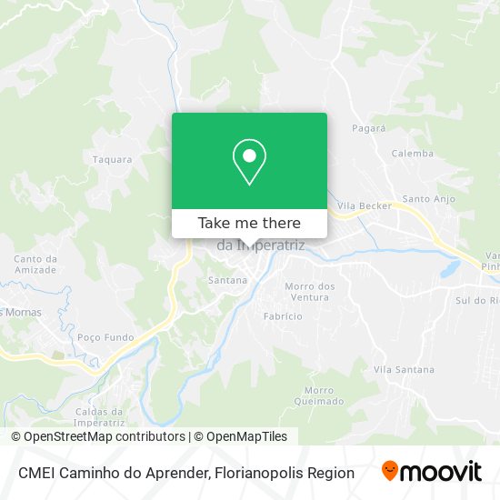 CMEI Caminho do Aprender map