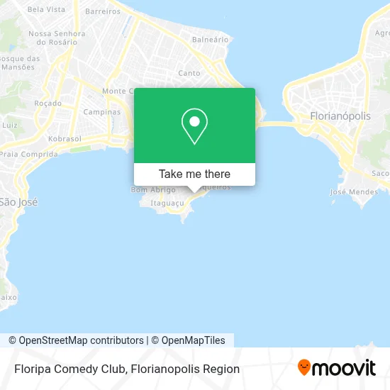Floripa Comedy Club map