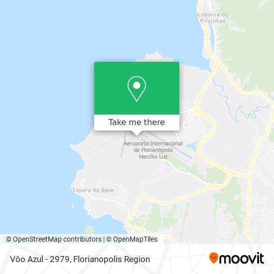 Vôo Azul - 2979 map