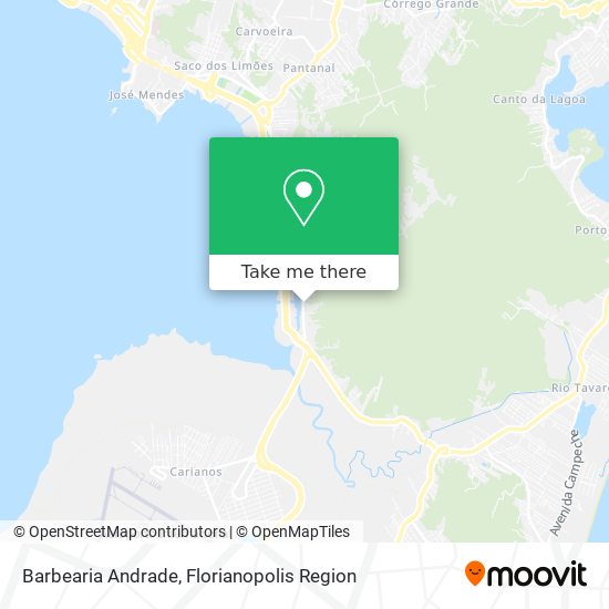Barbearia Andrade map