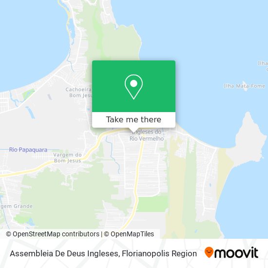 Assembleia De Deus  Ingleses map