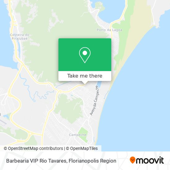 Barbearia VIP Rio Tavares map