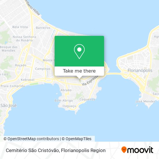 Cemitério São Cristóvão map