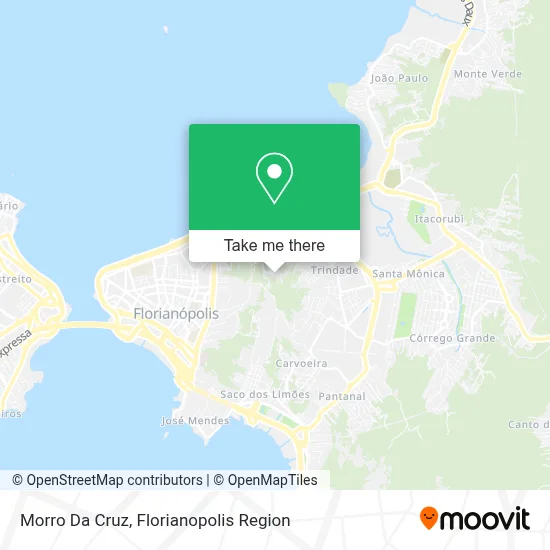 Morro Da Cruz map