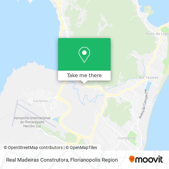 Real Madeiras Construtora map