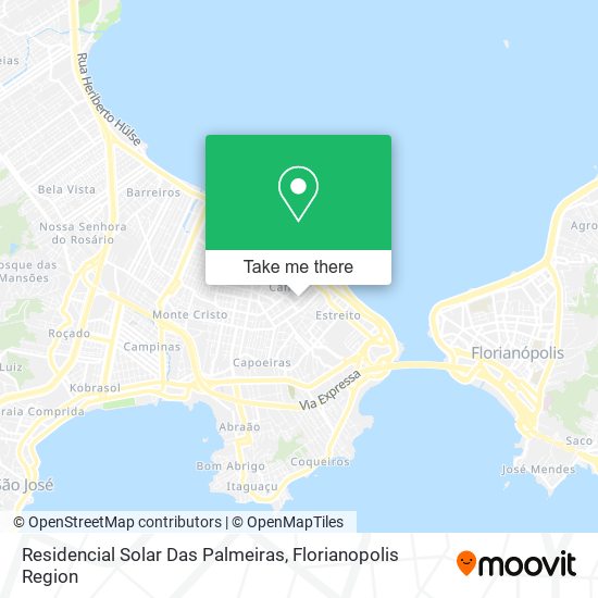 Mapa Residencial Solar Das Palmeiras